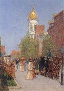 A Spring Morning Childe Hassam